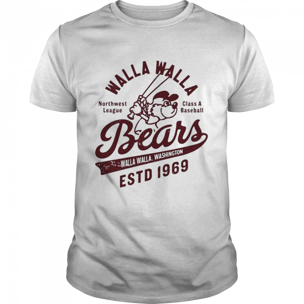 Walla Walla Bears Washington Vintage Minor League Baseball shirt Classic Men's T-shirt