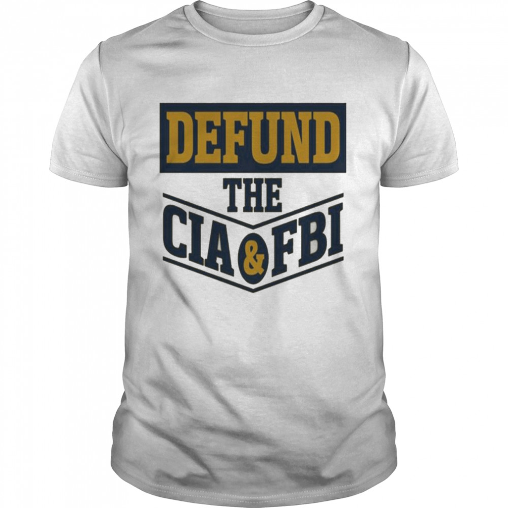 Cassady Campbell Merch Defund The Cia & Fbi T Shirt