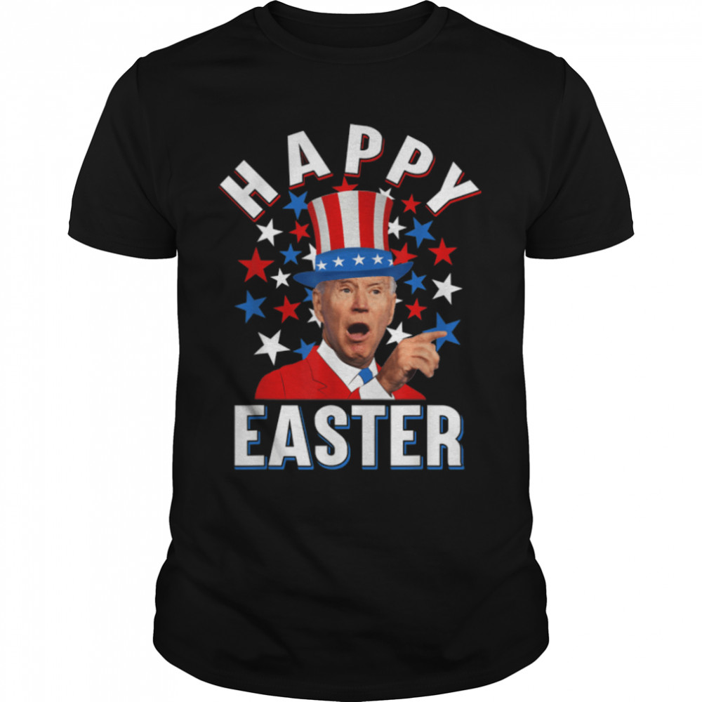 Funny Joe Biden Confused Happy Easter 4Th Of July Memorial T-Shirt B0B31G4S5B