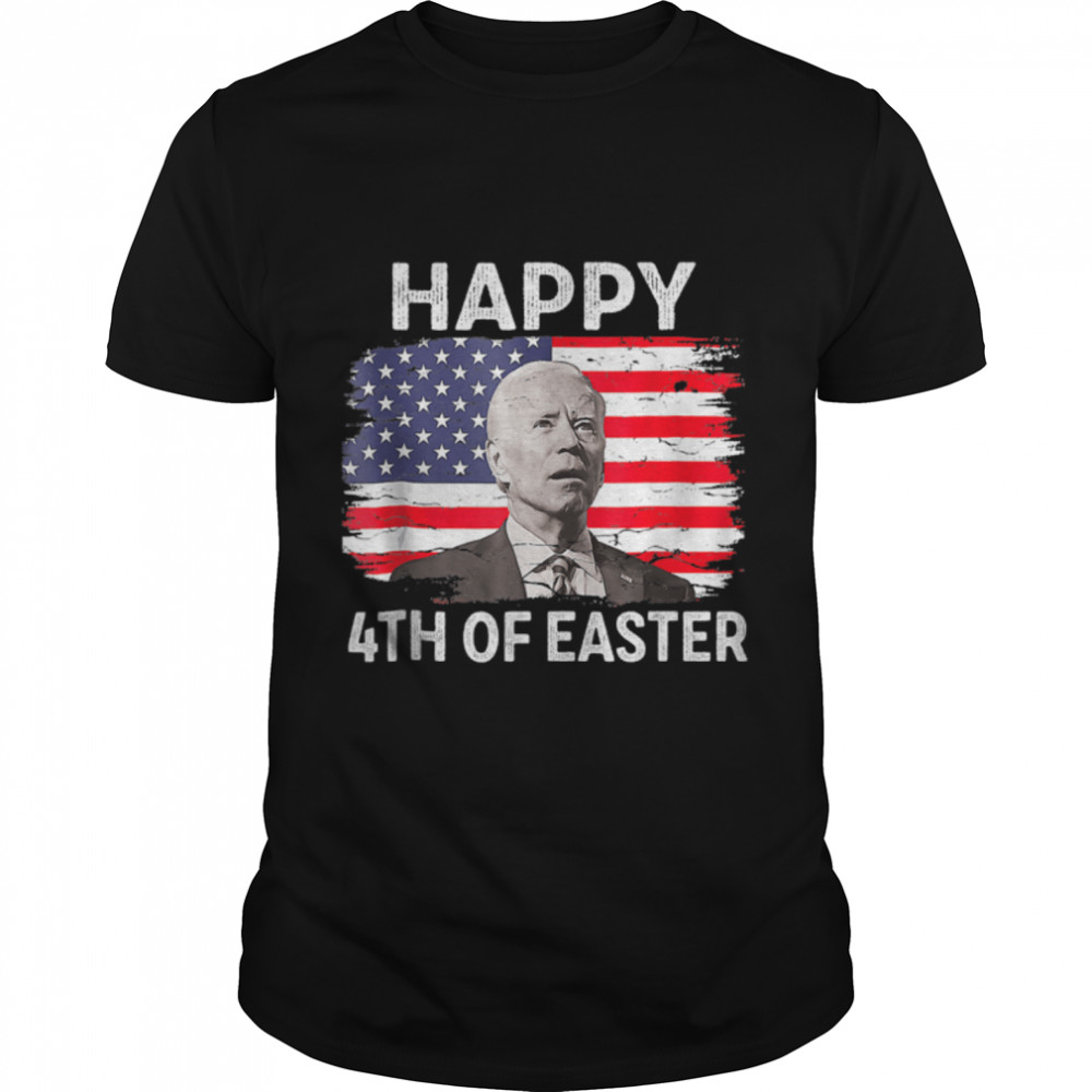 Funny Joe Biden Happy 4Th Of July Confused Easter Day T-Shirt B0B31Gjdwx