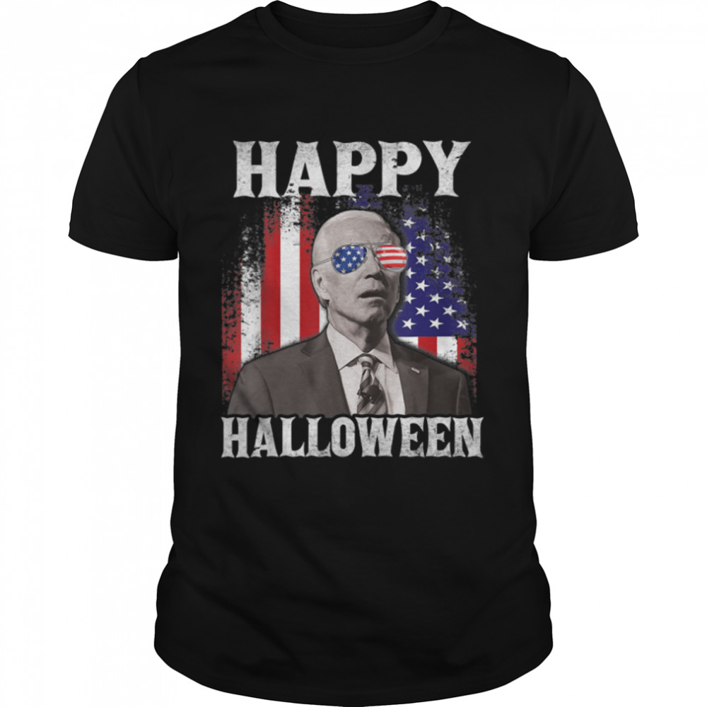 Happy Halloween Funny Joe Biden Shirt For 4Th Of July T-Shirt B0B31J1Fq5