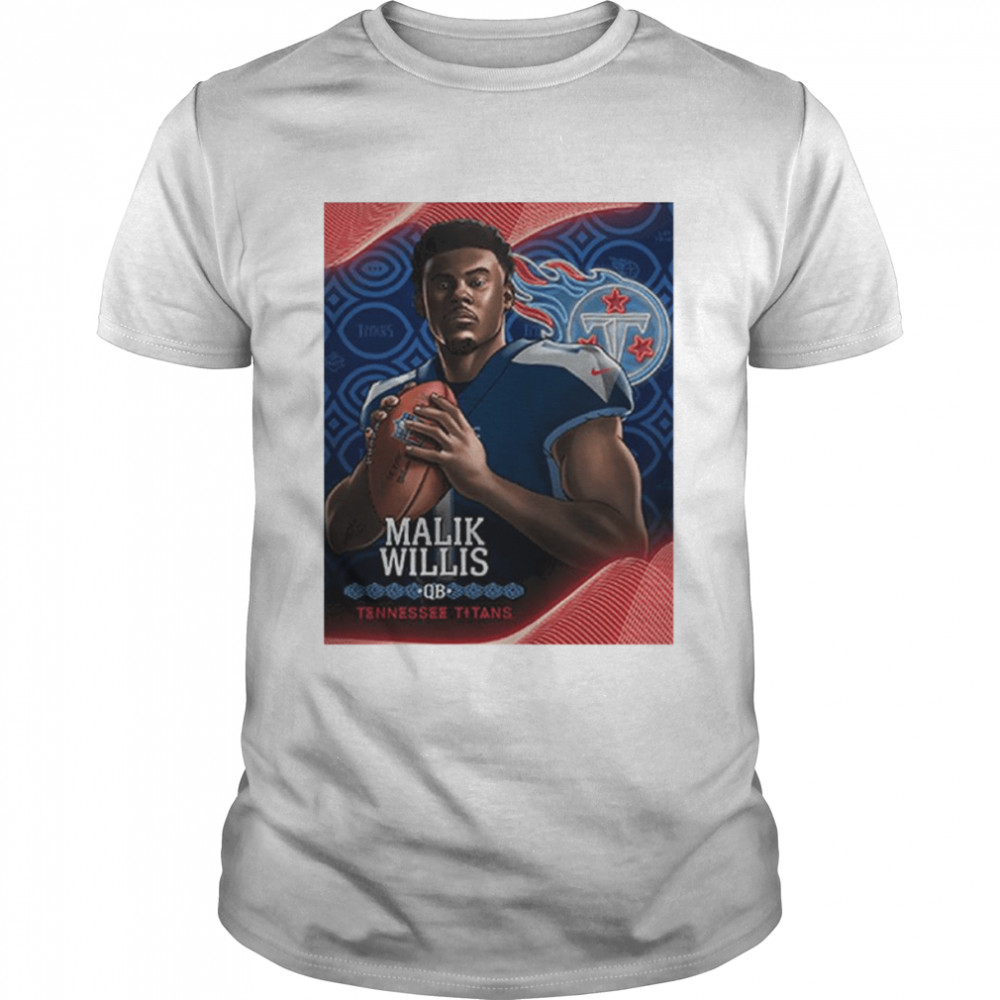 Malik Willis Tennessee Titans Nfl Draft 2022 T-Shirt