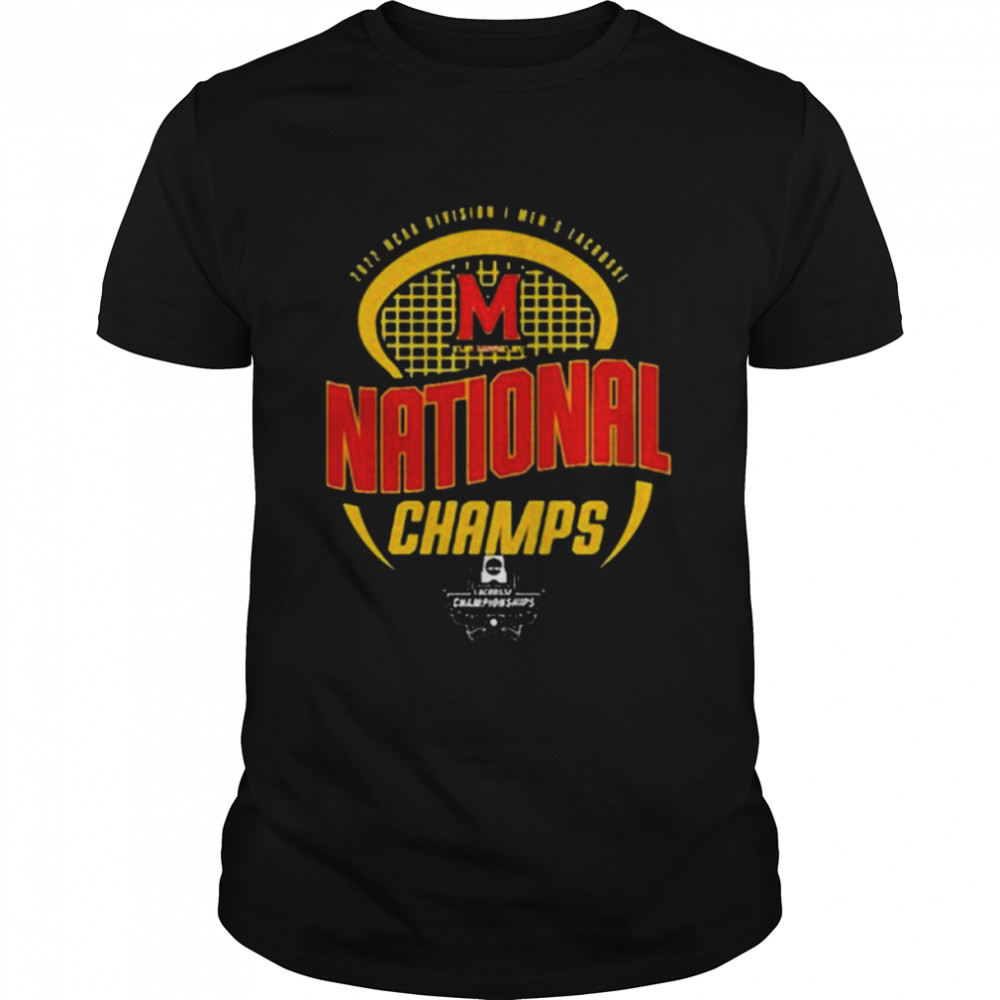 Maryland Terrapins Lacrosse National Champions 2022 Shirt