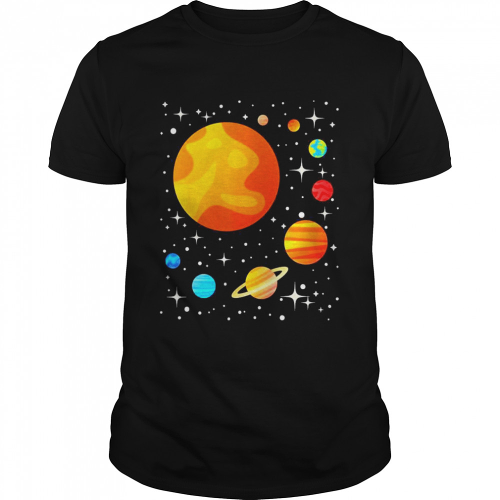 Our Solar System Astronomy Galaxy Astronomer Science Fan Shirt