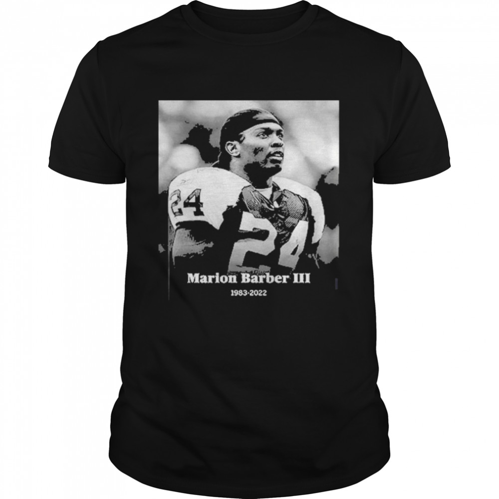 Rip Rb Marion Barber Iii 38 Years 1983 2022 T- Classic Men's T-shirt