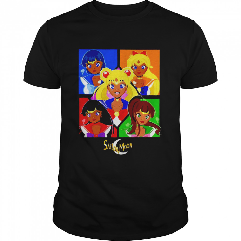 Sailor Moon Scout Characters 2022 T-Shirt