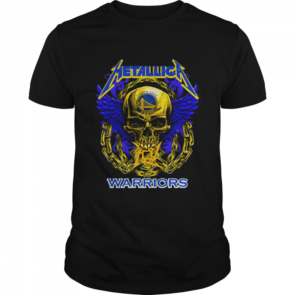 Skull Metallica Golden State Warriors 2022 shirt Classic Men's T-shirt
