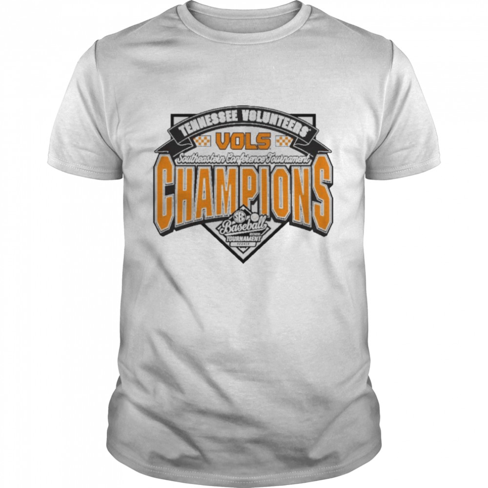 Tennessee Volunteers 2022 SEC Baseball Tournament Champions  Classic Men's T-shirt