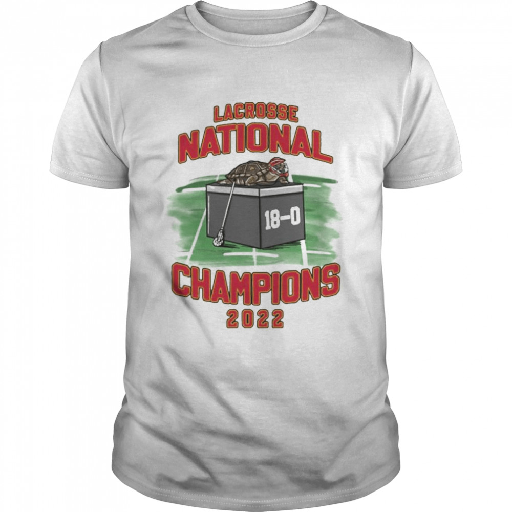 Turtle Lacrosse National Champions 2022 Shirt
