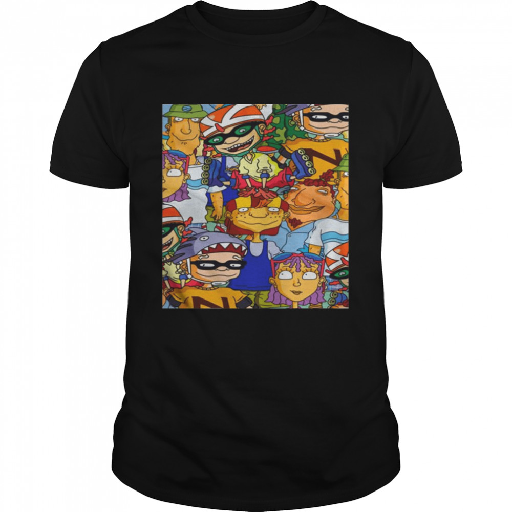 Cartoon 90s Rocket Power shirt