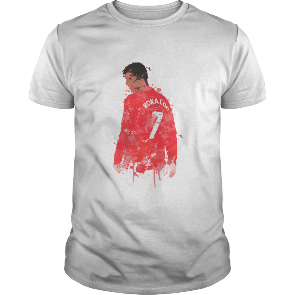 Cristiano Ronaldo - Manchester United Legend Art Classic T-Shirt