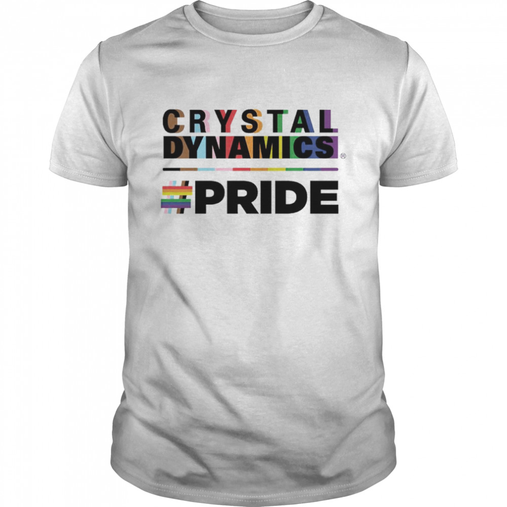 Crystal Dynamics Pride Shirt