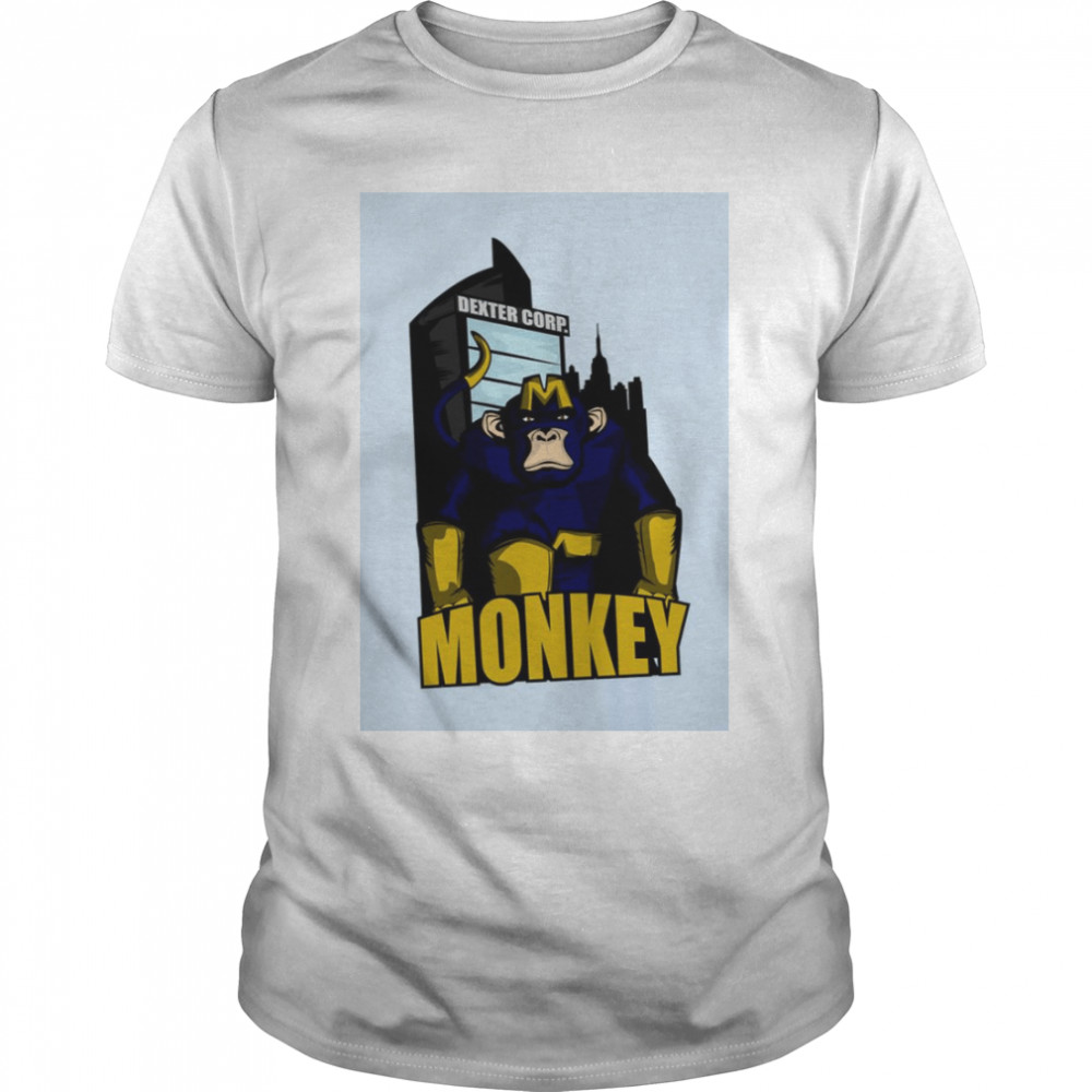 Dexter & Monkey Dexters Laboratory shirt