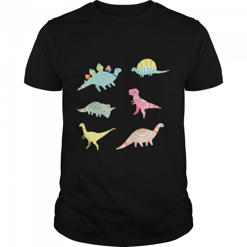 Dinosaur Pattern Essential T-Shirt