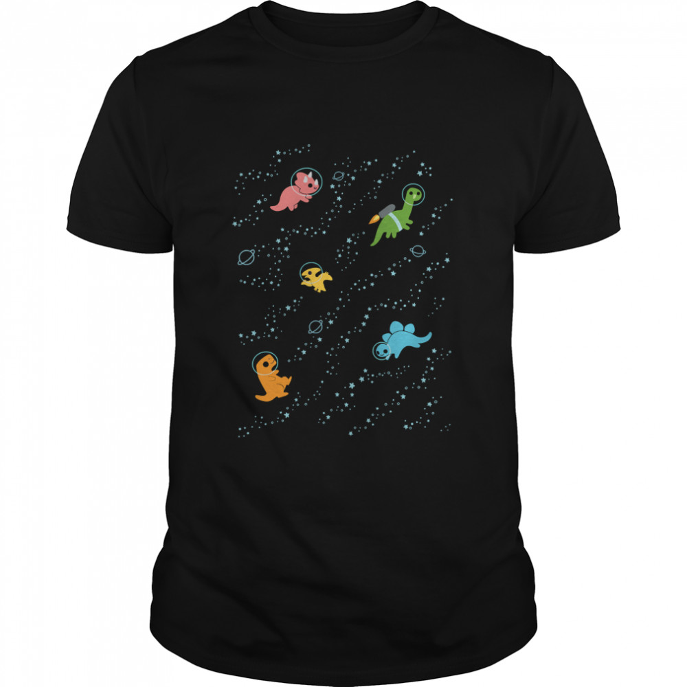 Dinosaurs In Space Essential T-Shirt