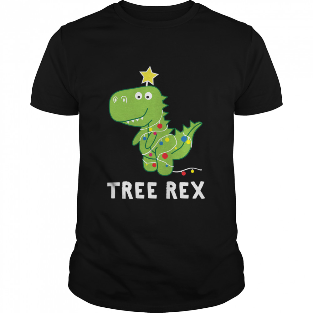 Funny Christmas Dinosaur Tree Rex Classic T- Classic Men's T-shirt
