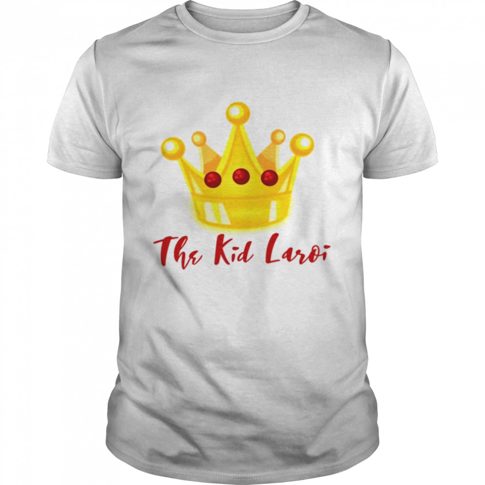 Gold Crown The Kid Laroi Illustration Shirt