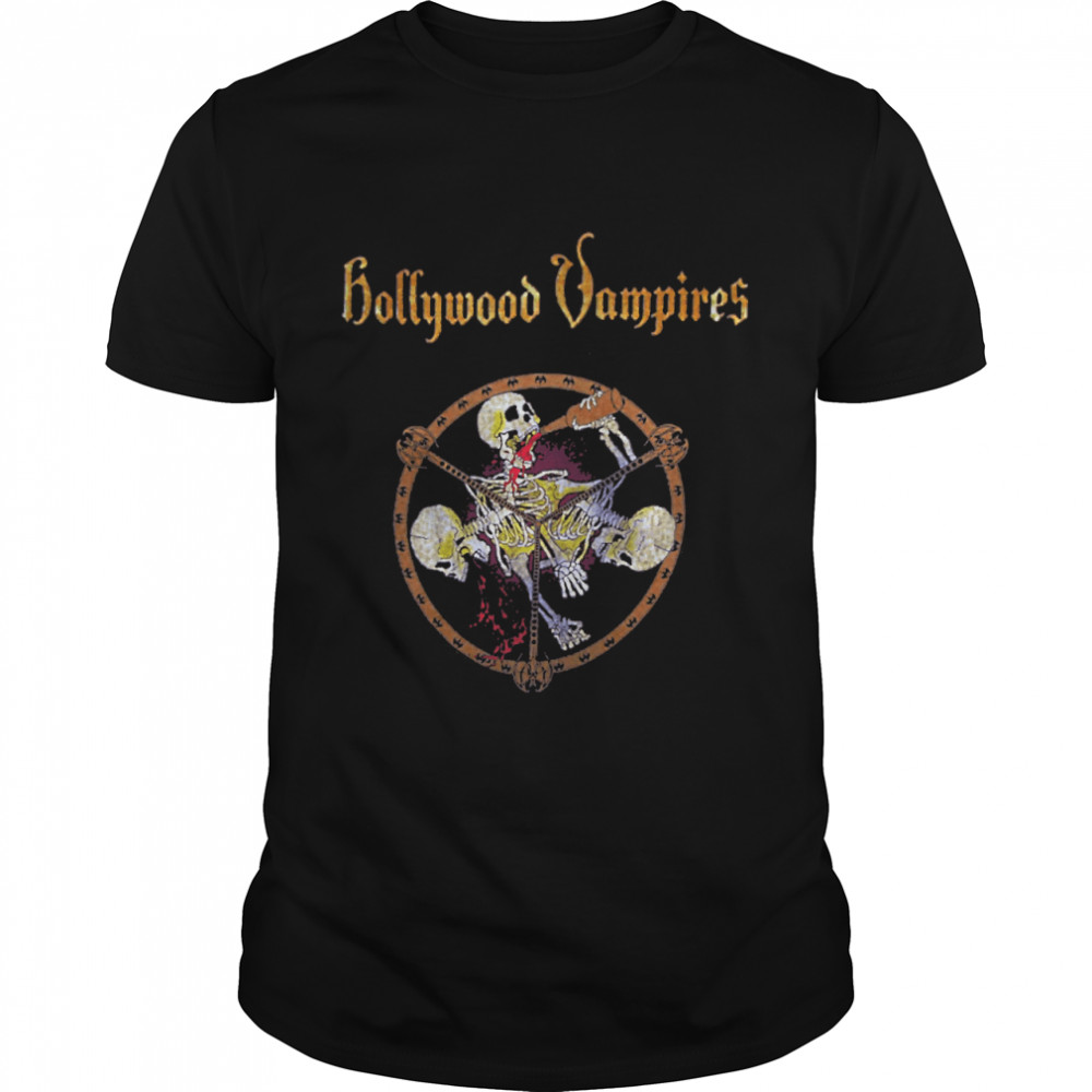 Hollywood Vampires - Drink Fight Puke Classic T-Shirt