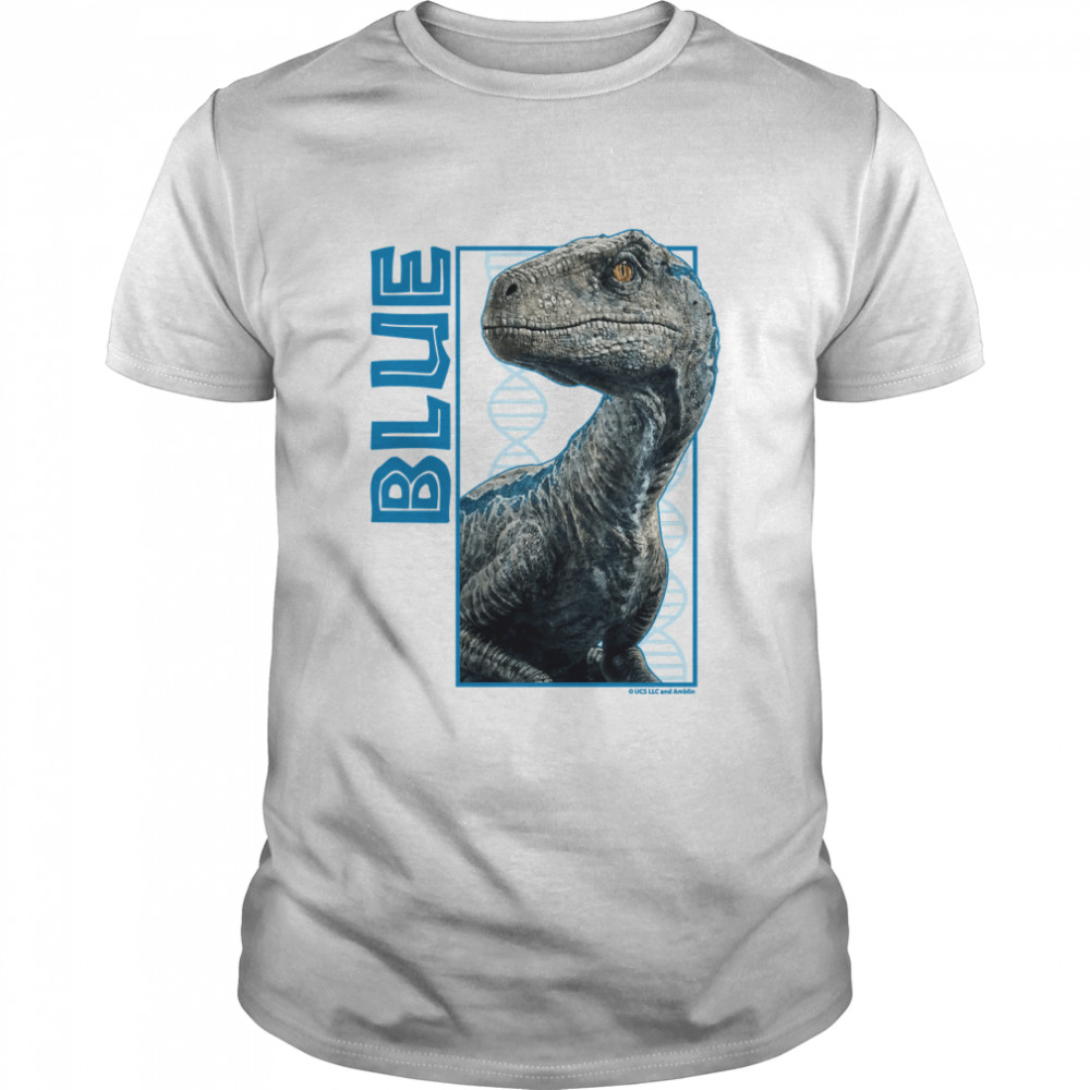 Jurassic World - Blue Fan Art Graphic Classic T-Shirt