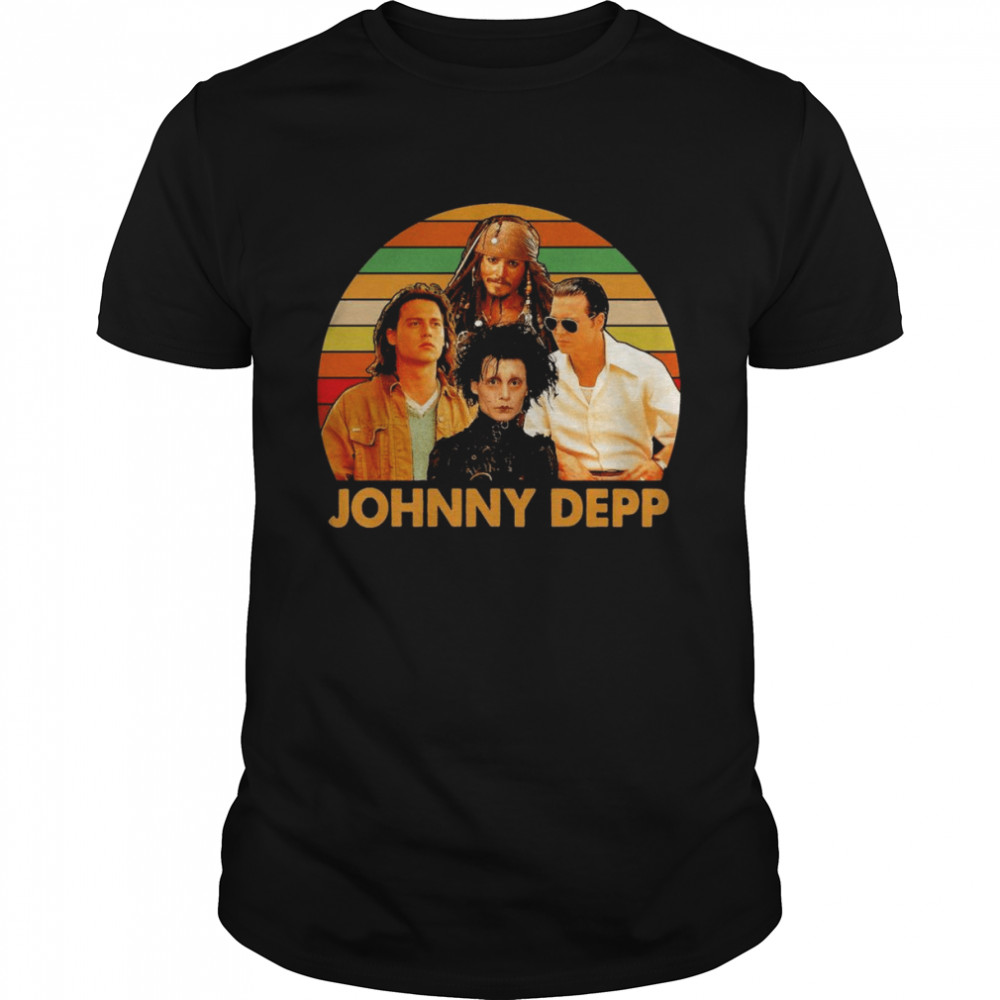 Justice Johnny Depp Vintage Retro Movie Rottenborn Lawyer Gift For Dad Shirt