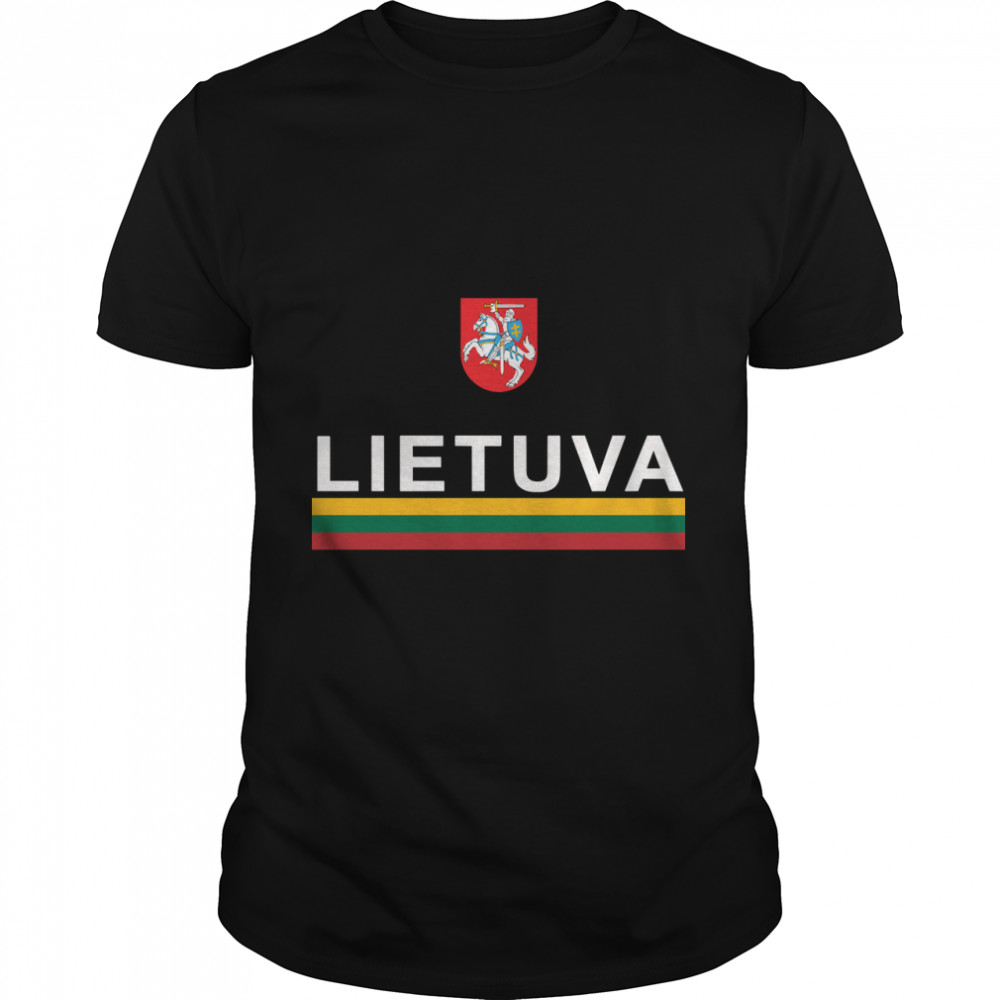 Lithuanian Lietuva National Soccer Jersey Classic T-Shirt