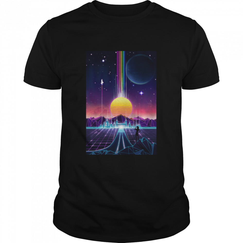 Neon Sunrise Classic T-Shirt