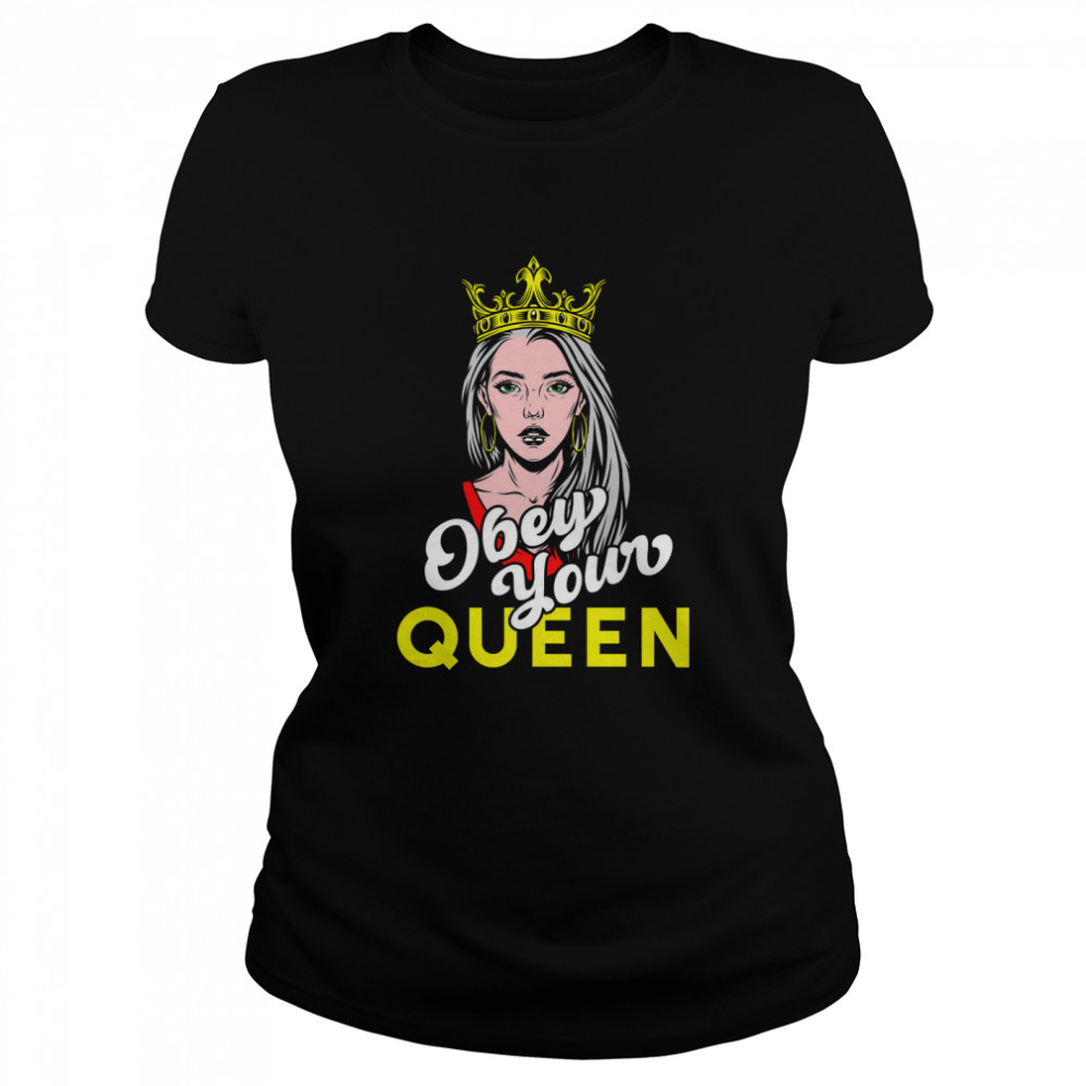 Obey Your Queen of Spades Classic T- Classic Women's T-shirt