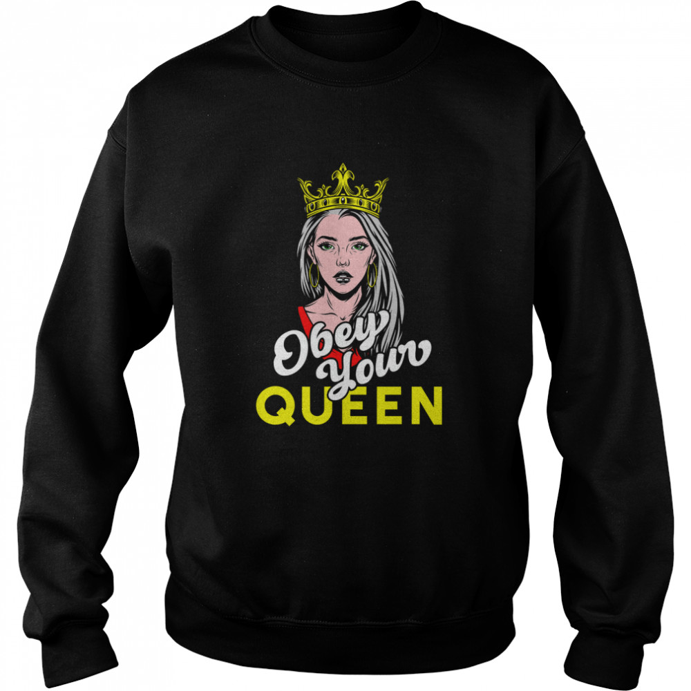 Obey Your Queen of Spades Classic T- Unisex Sweatshirt
