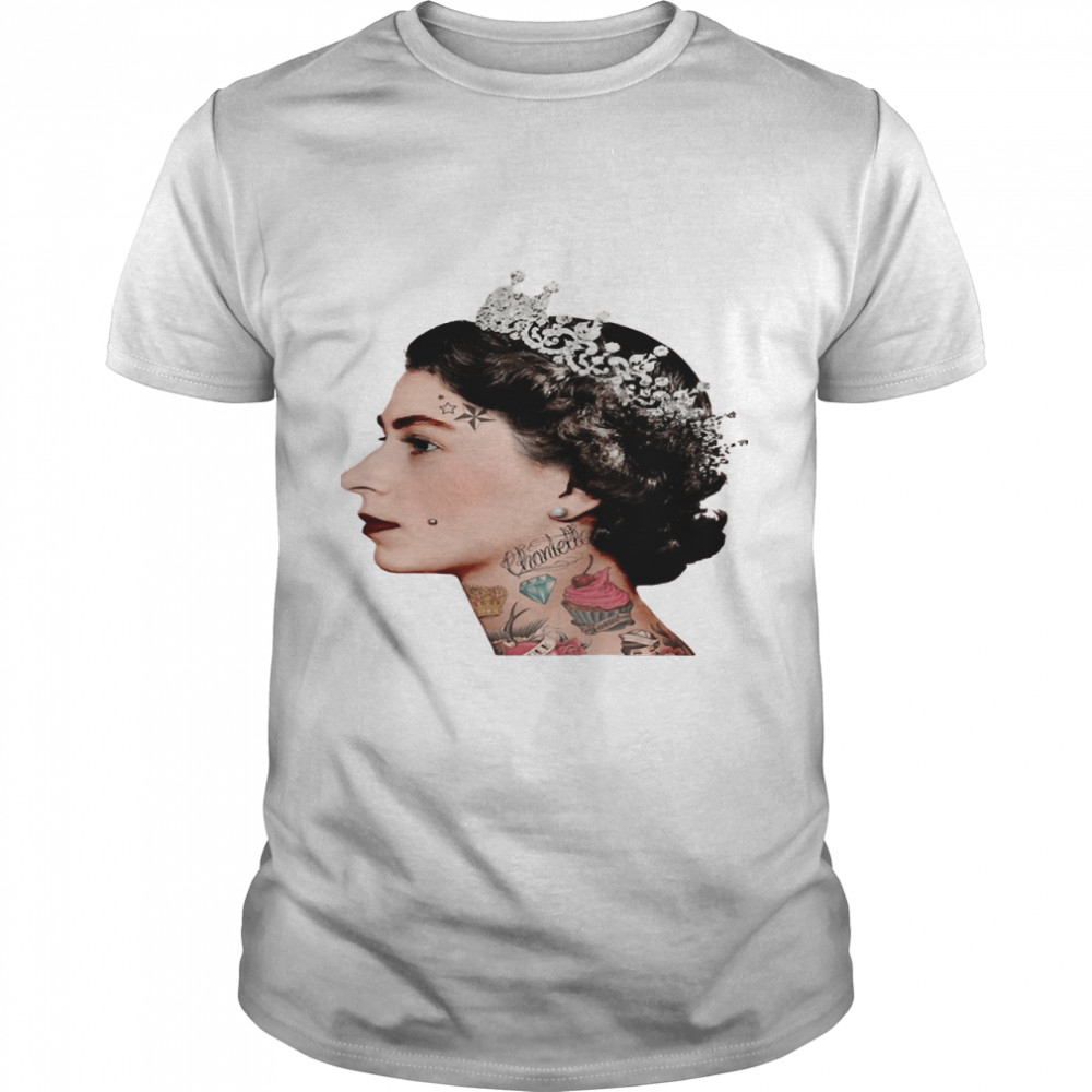 Punk Royal Queen Elizabeth  Classic T- Classic Men's T-shirt