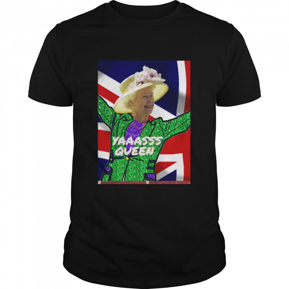 Queen Elizabeth II Yas Queen Active T-Shirt