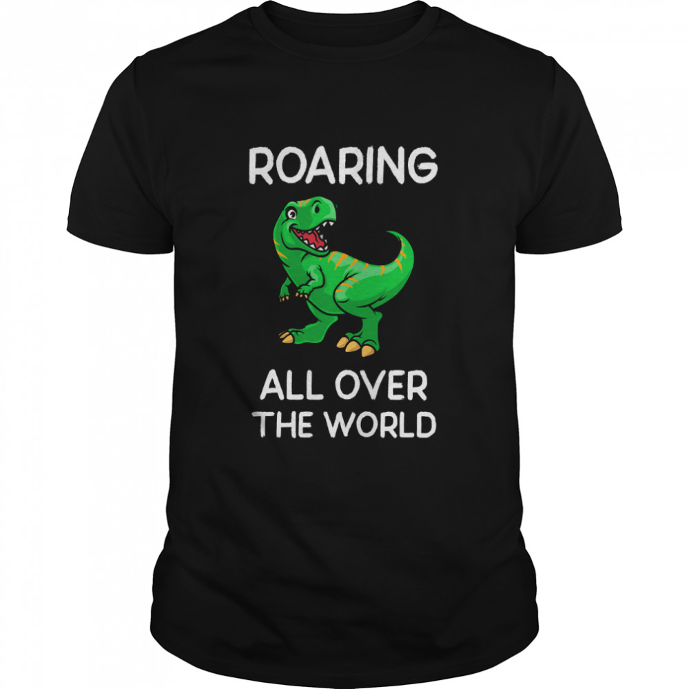 Roaring all over the world Dinosaur ELO Essential T- Classic Men's T-shirt