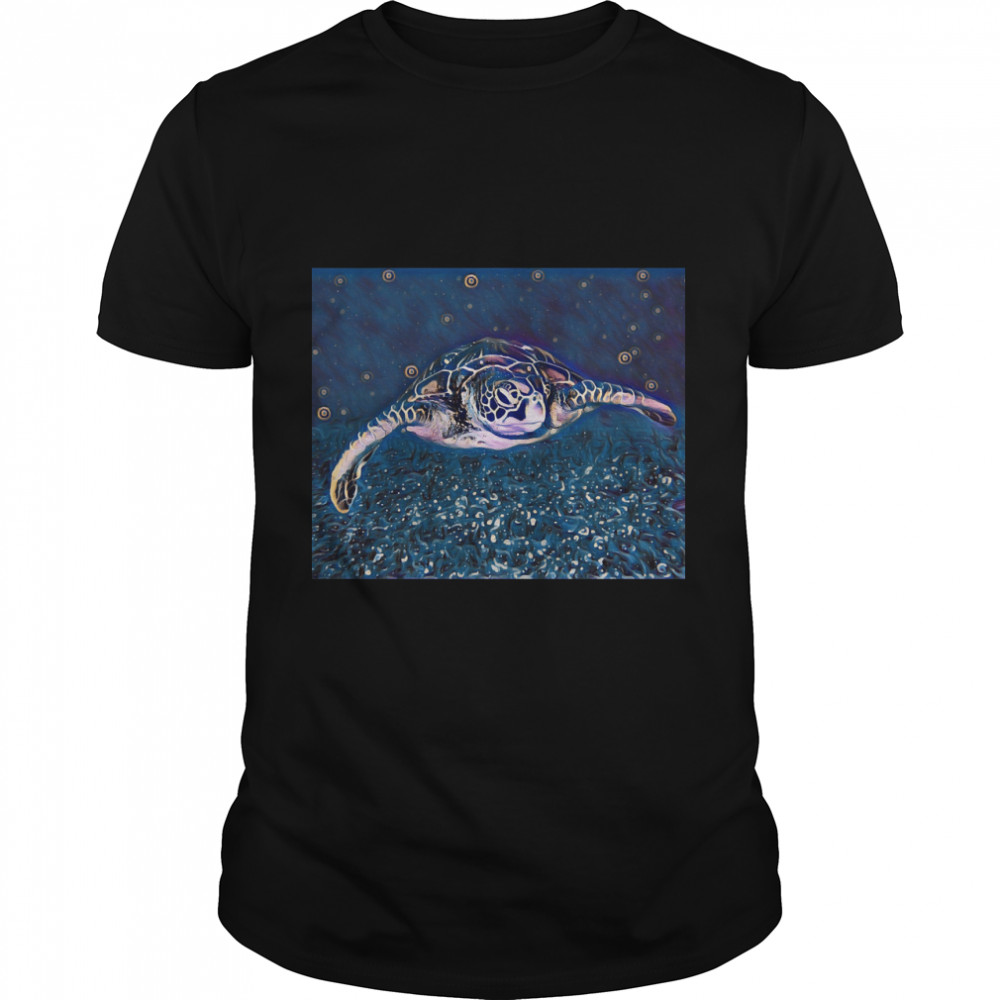 Space Turtle Classic T-Shirt