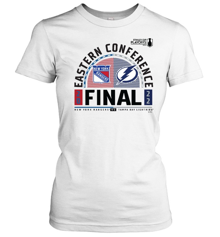 Tampa Bay Lightning 2022 Stanley Cup Playoffs Eastern Conference Finals Matchup T- Classic Women's T-shirt