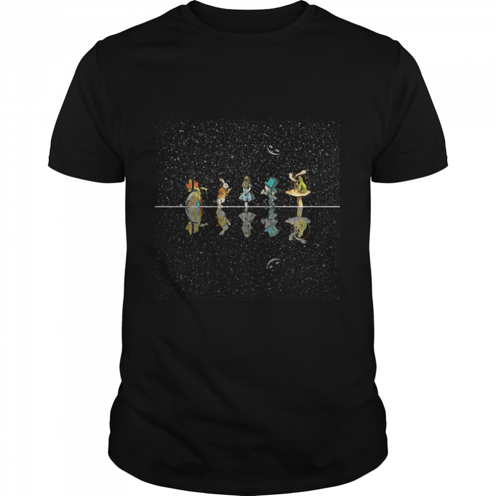 Wonderland Starry Night - Alice In Wonderland Classic T-Shirt