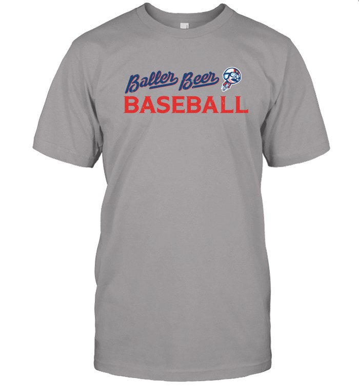 Baller Beer Baseball  Classic Men's T-shirt