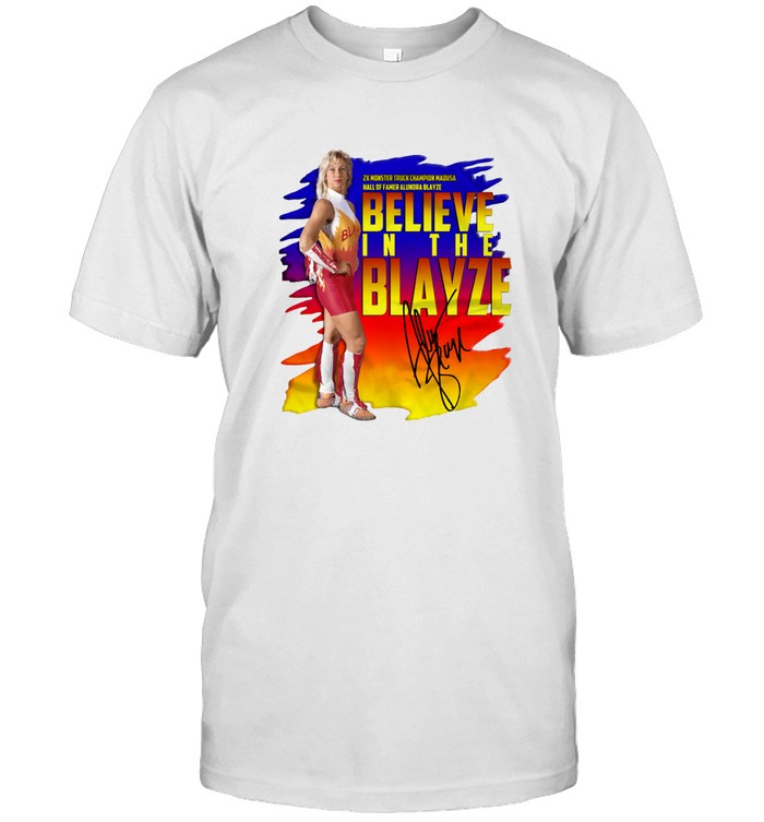 Believe In The Blayze Retro Shirt