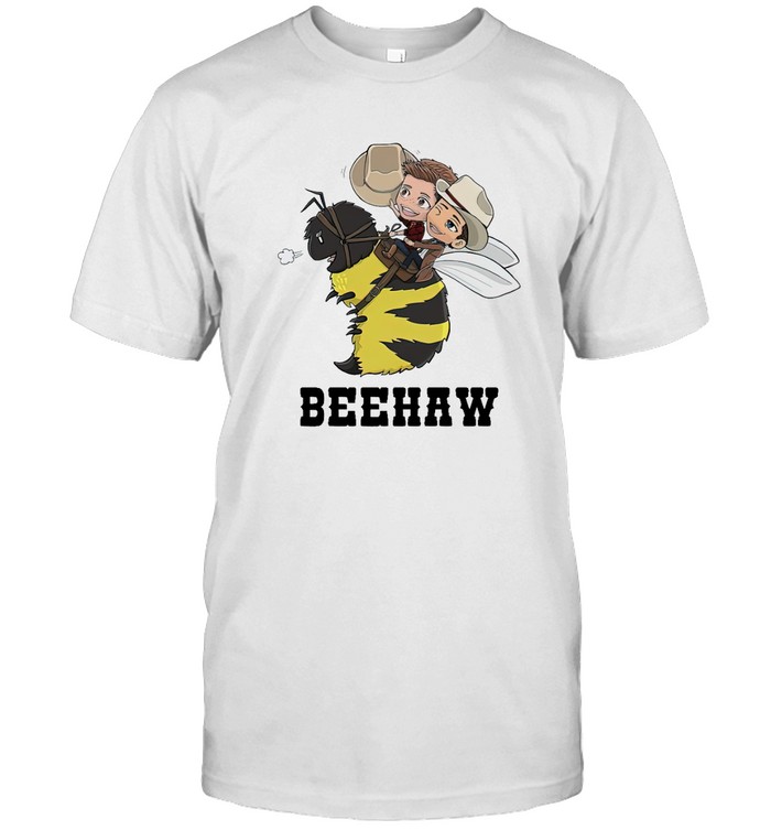 Cowboy Riding Bee Beehaw T  Classic Men's T-shirt