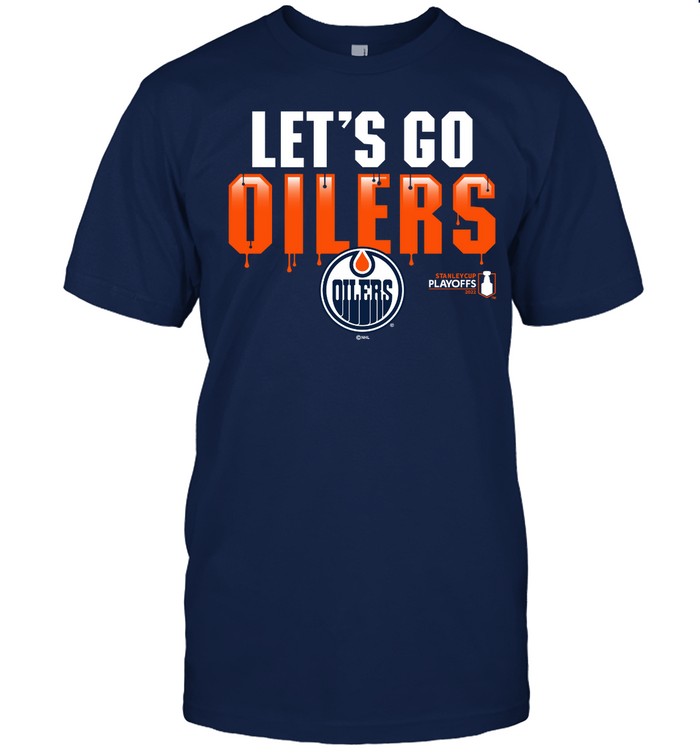 Edmonton Oilers 2022 Playoffs Hockey Let's Go Oilers Shirt