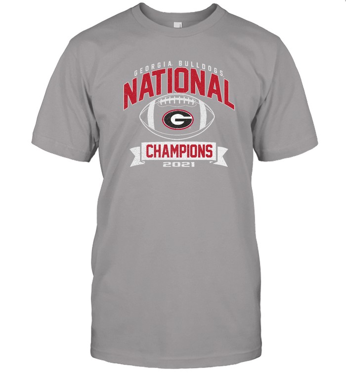 Georgia Bulldogs College Football Playoff Champions Vintage Tri-Blend Shirt