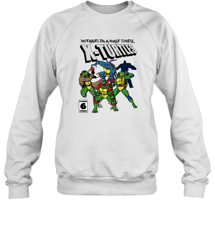 Mutants In A Half Shell X Turtles TMNT X Men T-Shirt - Trend Tee Shirts ...