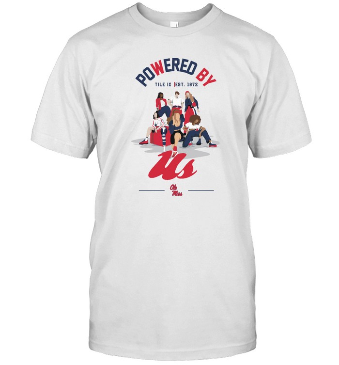 Ole Miss Rebels Powered By T  Classic Men's T-shirt