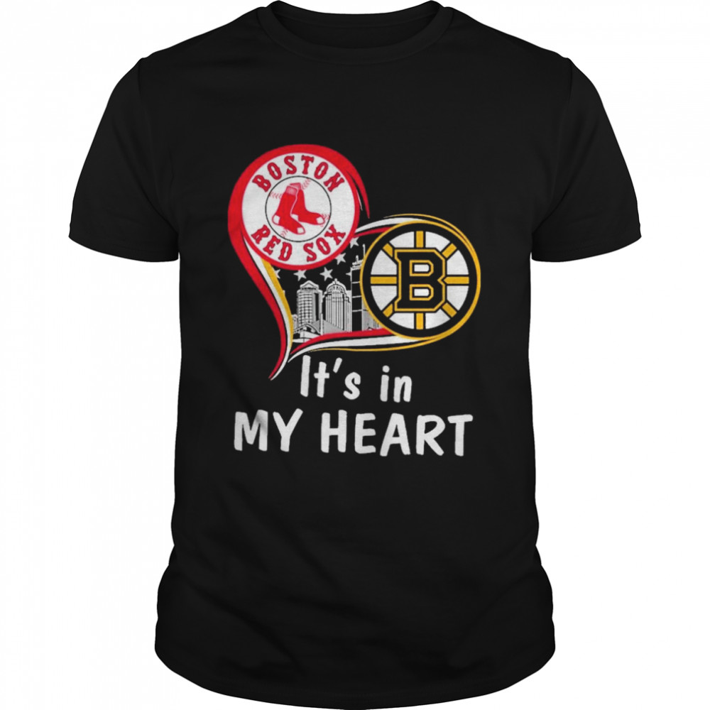 Boston red sox it’s in my heart shirt