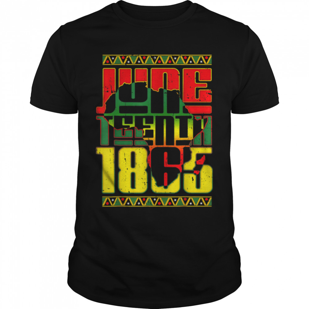 Juneteenth African American Freedom Day Black History 1865 T-Shirt B0B38Crz1K