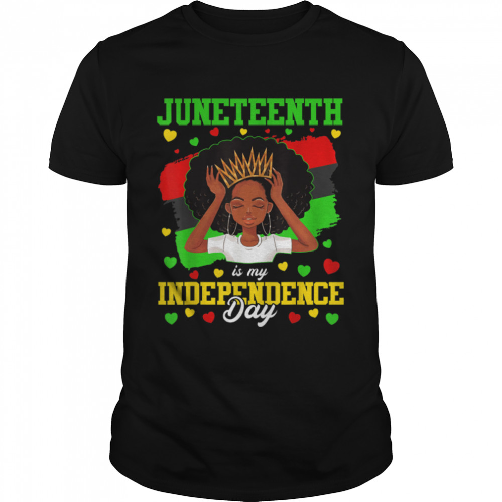 Juneteenth Women Juneteenth For Women Queen T-Shirt B0B35R3S61