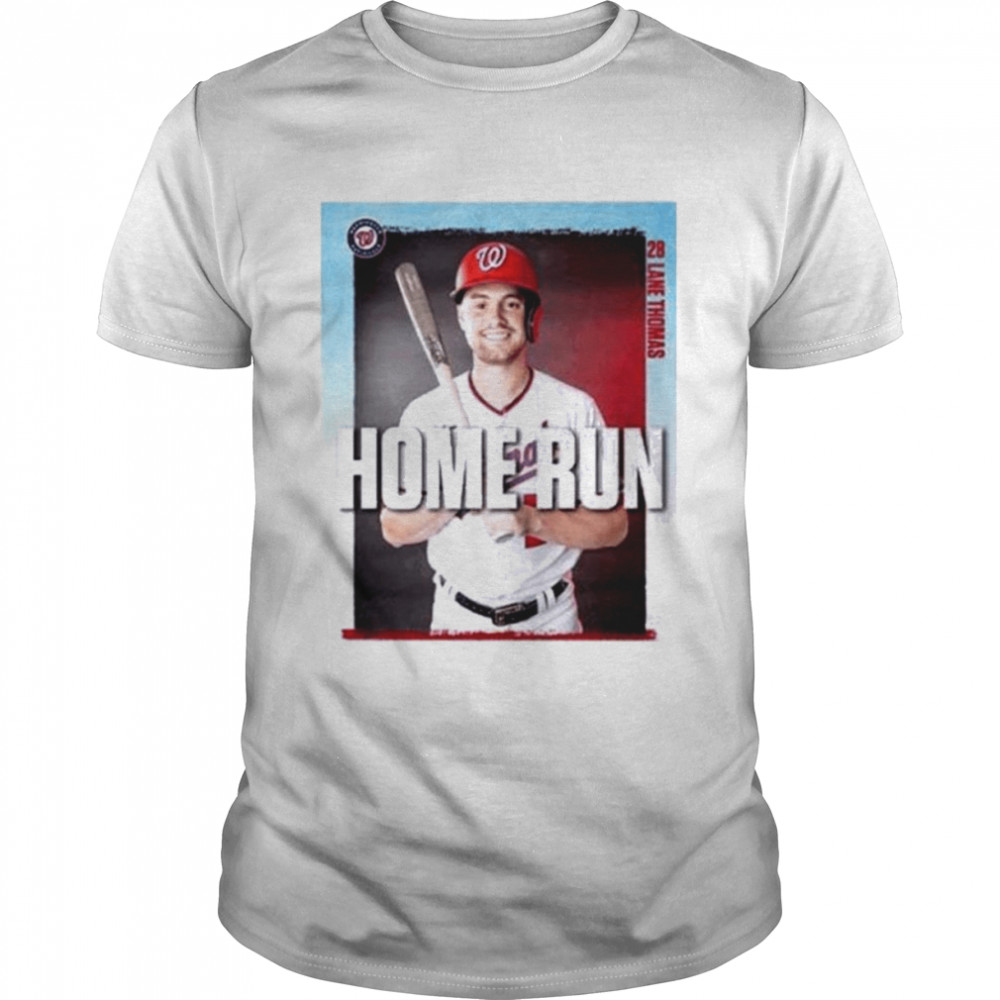 Lane Thomas Home Run Washington Nationals MLB Shirt
