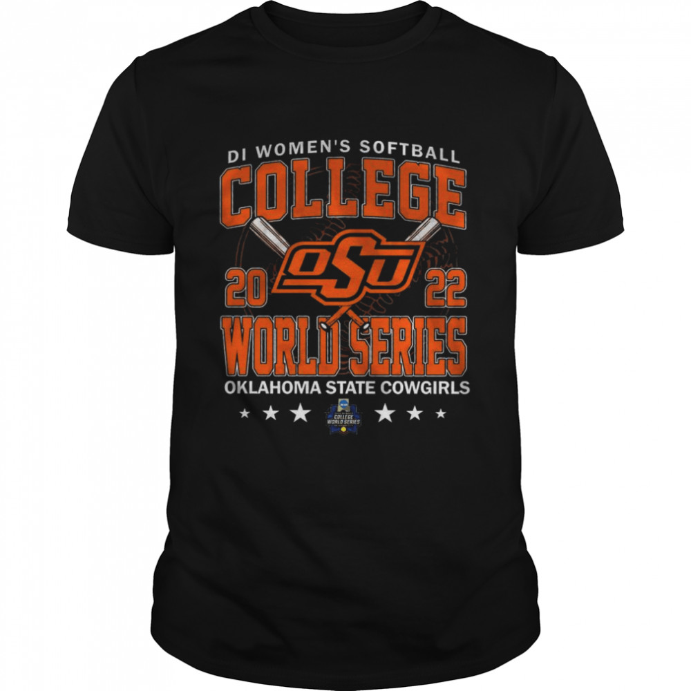 Oklahoma State Cowgirls D1 Softball Women’s College World Series shirt