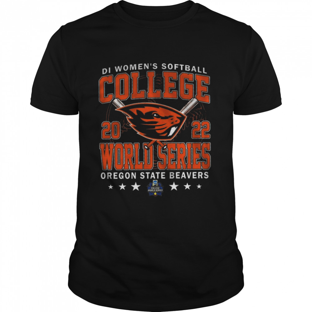 Oregon State Beavers D1 Softball Women’s College World Series shirt
