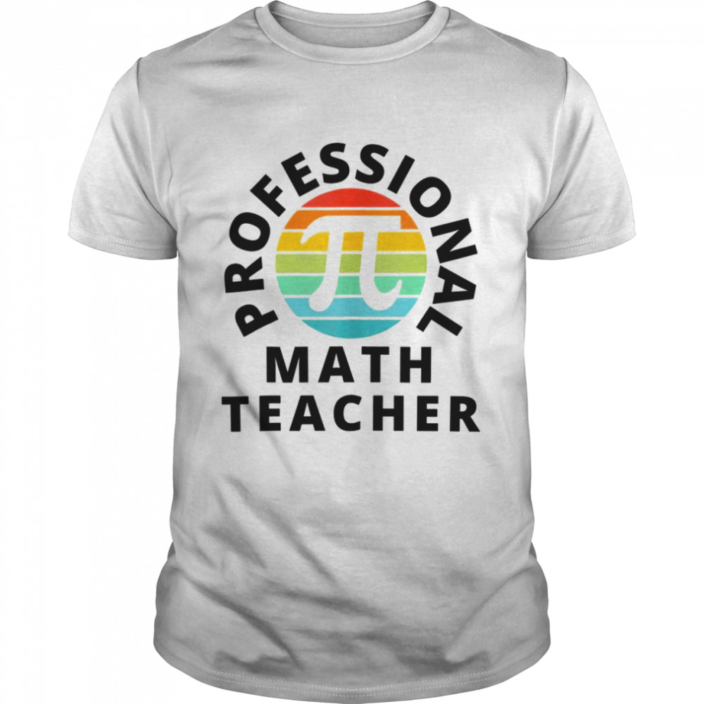 Professional Math Teacher Appreciation Design Tank ShirtTop Shirt