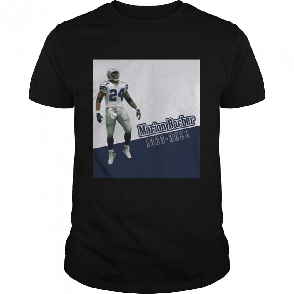 Rest In Peace Marion Barber 1983 2022 shirt Classic Men's T-shirt