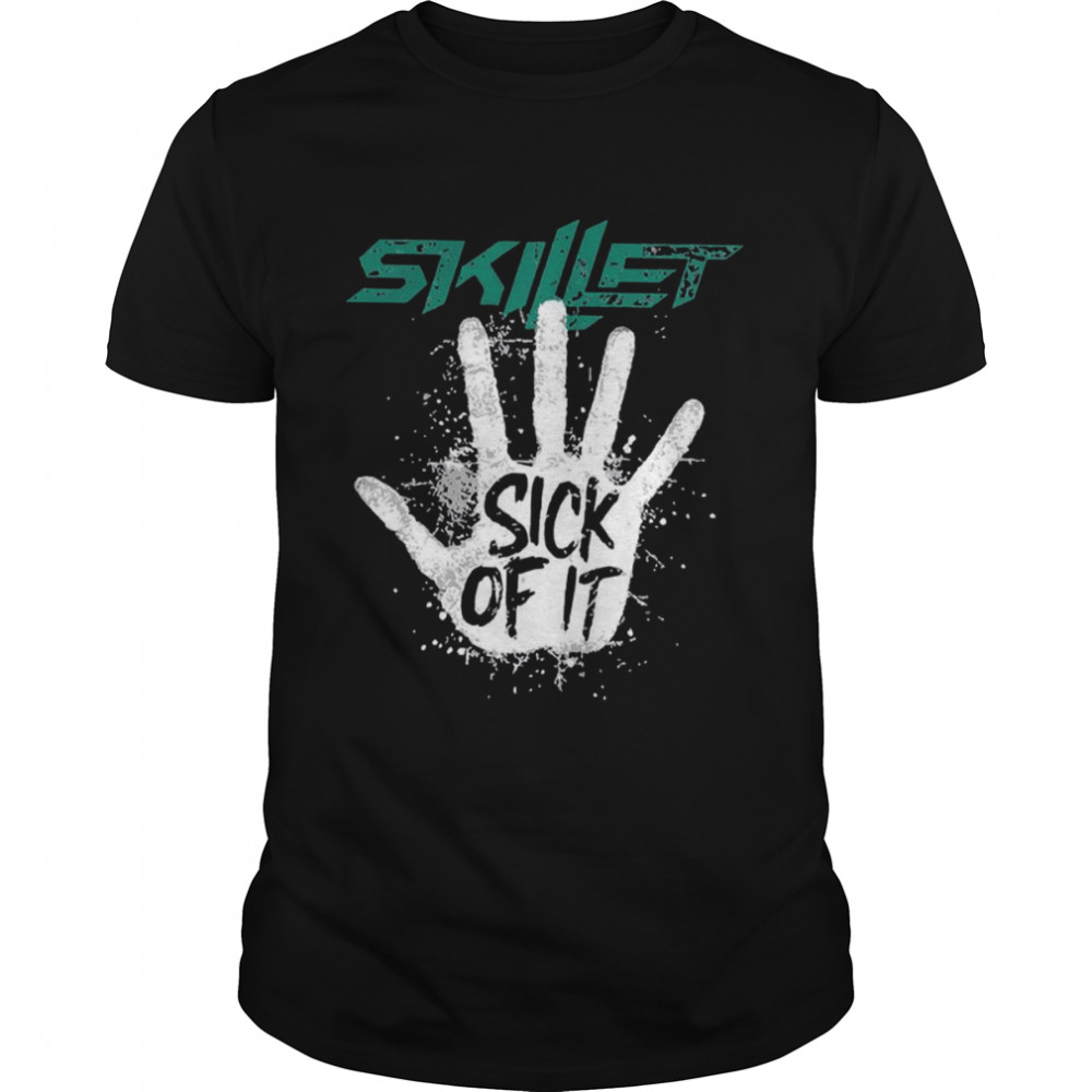 Skillet Sick Of It Pink Floyd Band Shirt